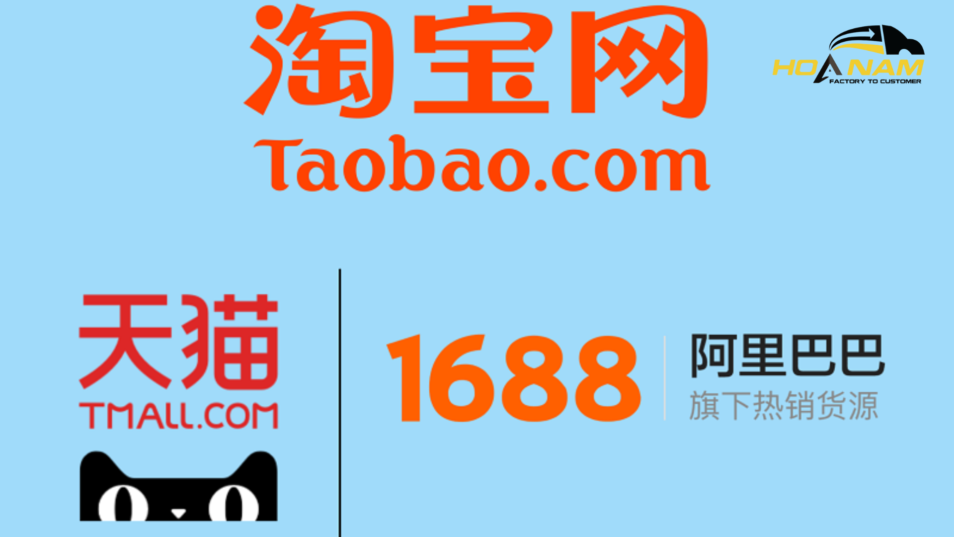 SO SÁNH TAOBAO/1688/TMALL: NÊN CHỌN SÀN NÀO NHẬP HÀNG?